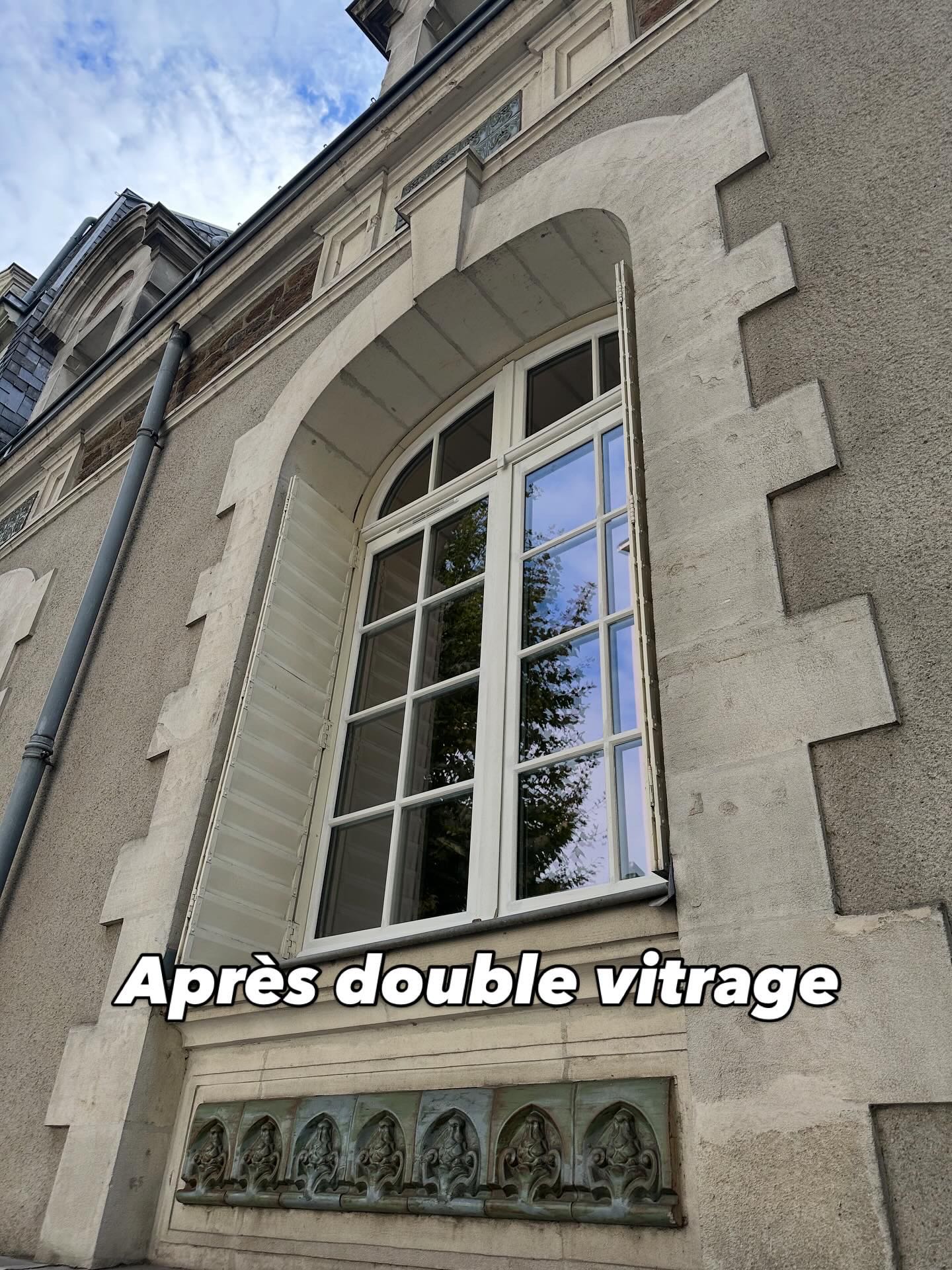 #isolation d’ancienne #fenetres bois à #nantes 