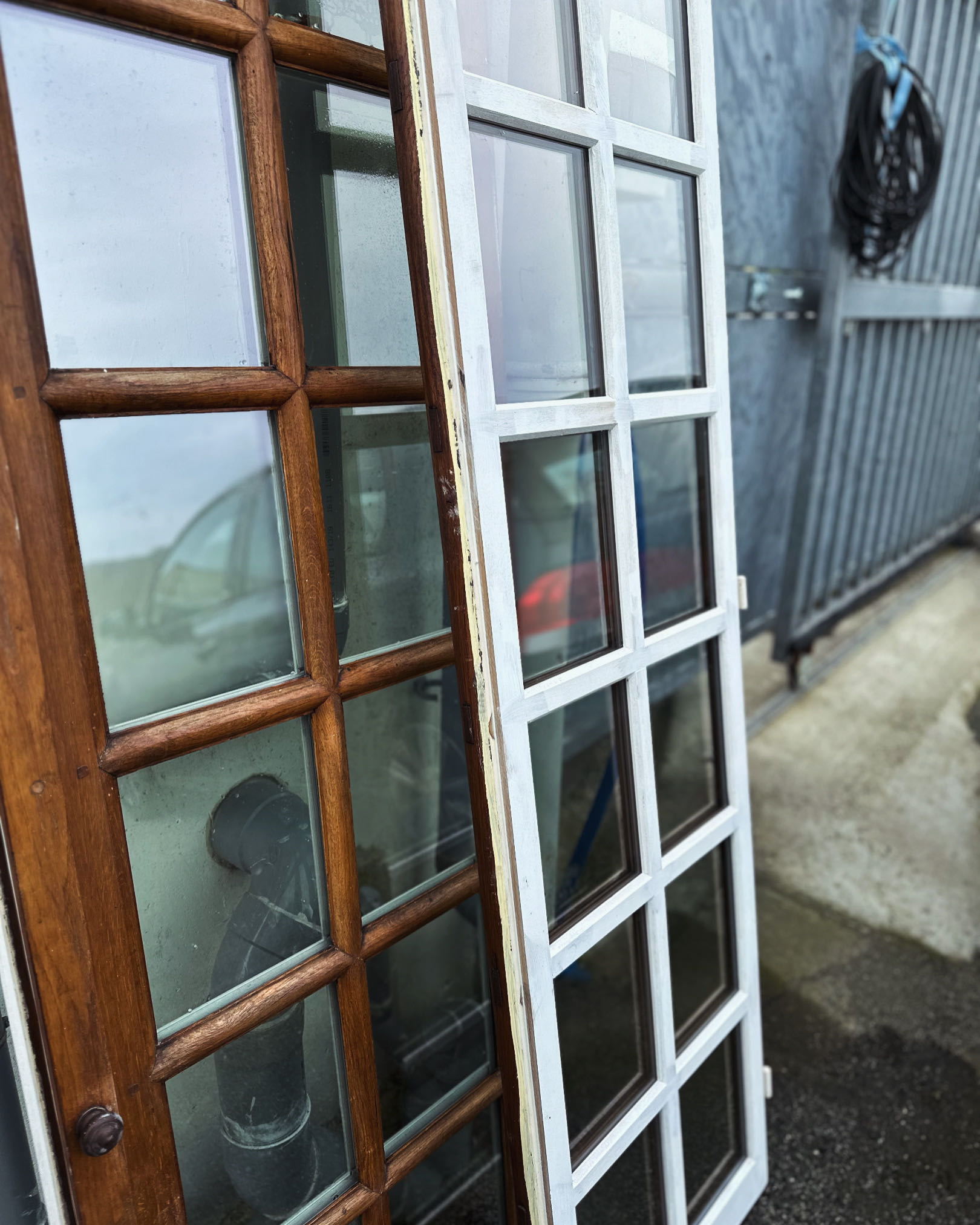 Rénovation isolation de fenêtre ancienne a mise en place d’un double vitrage à RENNEQ 